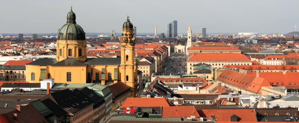 Aussicht auf die Theatinerkirche