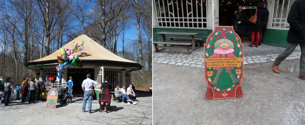 Kinderkarussell am Chinesischen Turm im Englischen Garten