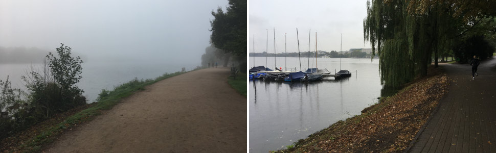 Laufen auf der Alsterrundstrecke