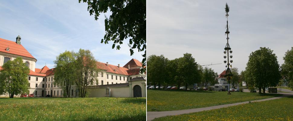 Maibaum in Ottobeuren