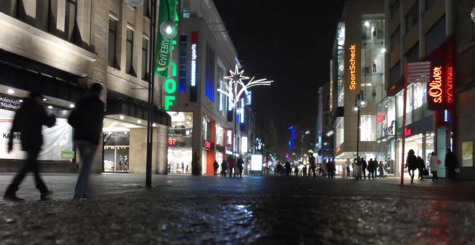 Abendstimmung in Köln