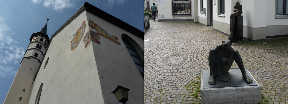 evangelische Dreifaltigkeitskirche in Leutkirch im Allgäu