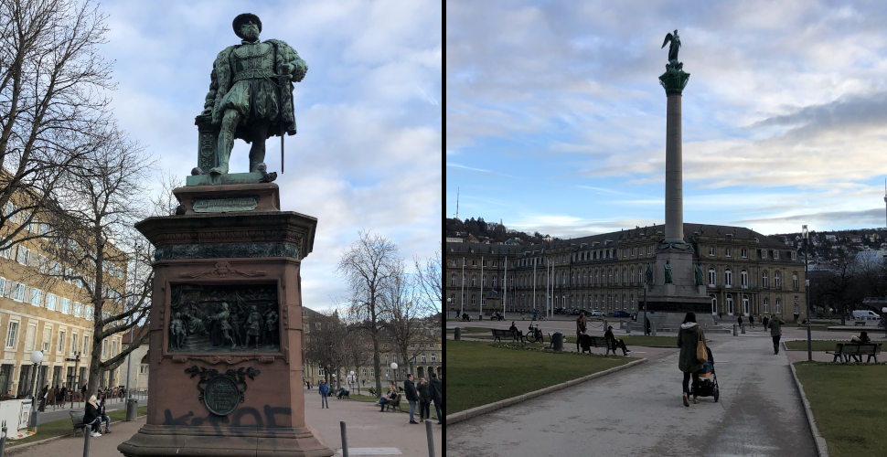 Schloßplatz von Stuttgart