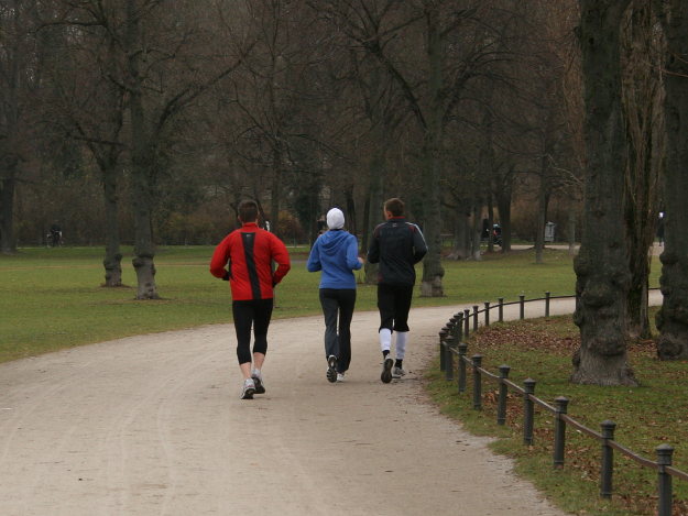 Laufen in der kühleren Jahreszeit